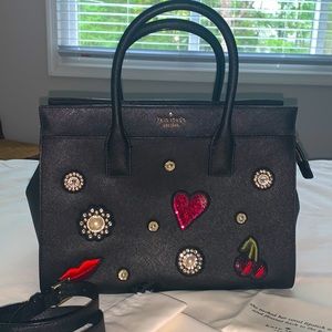 Kate Spade tote w/ 2 straps & 2 dust bags. NWOT